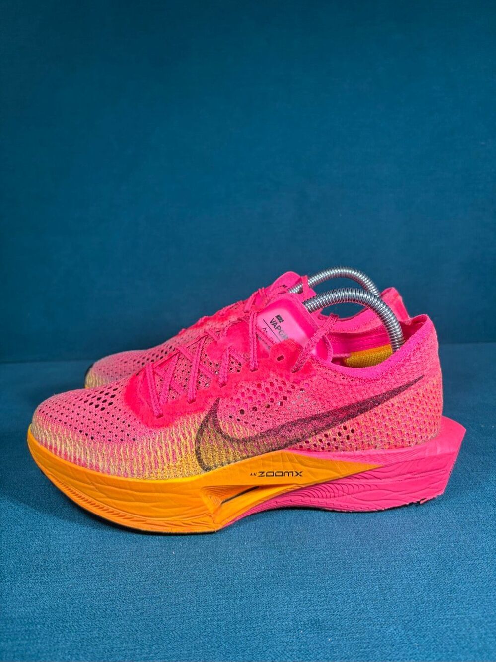 Nike Vaporfly 3 Hyper Pink Laser Orange Women's Size 9.5 Running Shoes DV4130-60